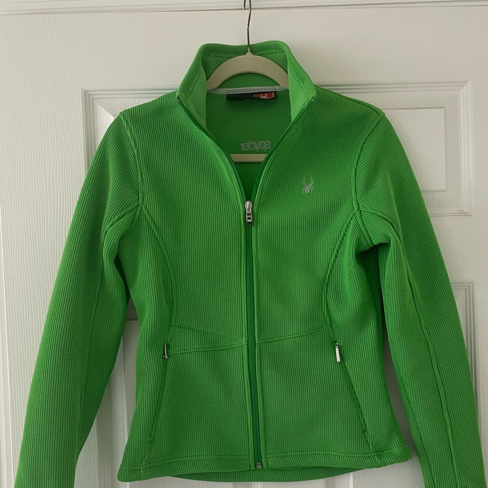 Spyder Women's Vibrant Green Ski Jacket